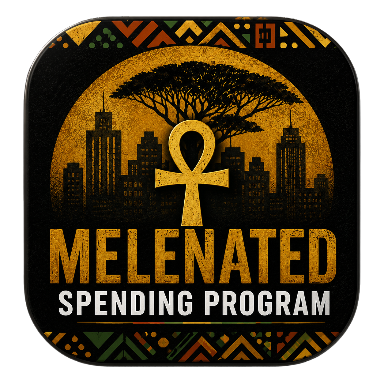 Melanated Spending Program logo